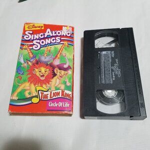 Disney Sing Along Songs The Lion King Circle of Life 1994 VHS - Bundle & Save
